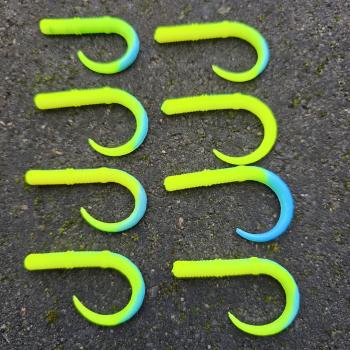 Wurmulus Slim 45mm - Essentials Gum - UV Aktiv Yellow Blue